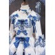 Bramble Rose Butterfly And Blue And White Porcelain One Piece(Reservation/2 Colours/Full Payment Without Shipping)